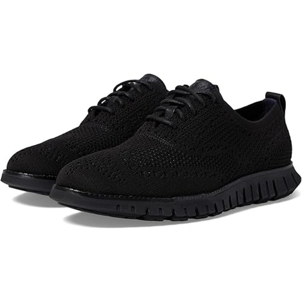 NWT Cole Haan Men’s Zerøgrand Remastered Stitchlite Wingtip Oxford – Black, 8